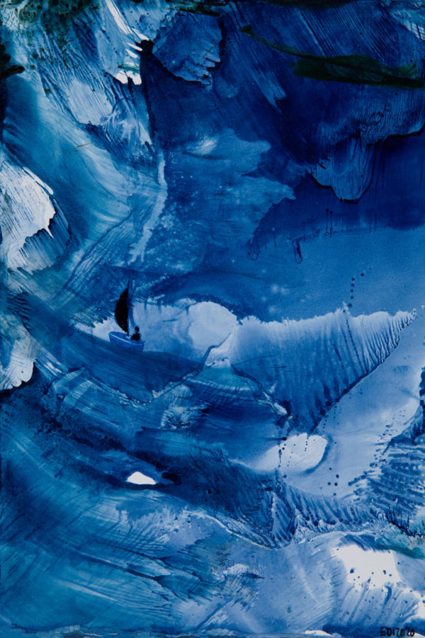 Kunstdruck - hohe See