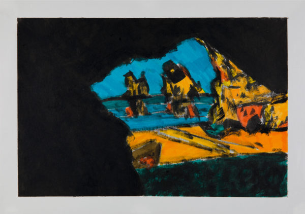 Kunstdruck - Strandszene